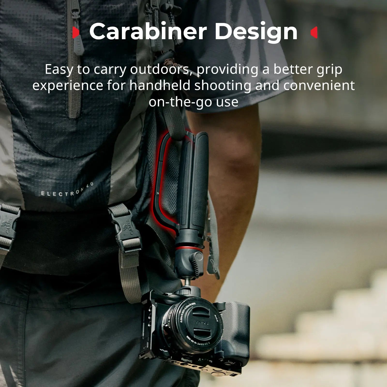 Smallrig VT-15 Vlog Tripod in Carabiner Shape 5285B