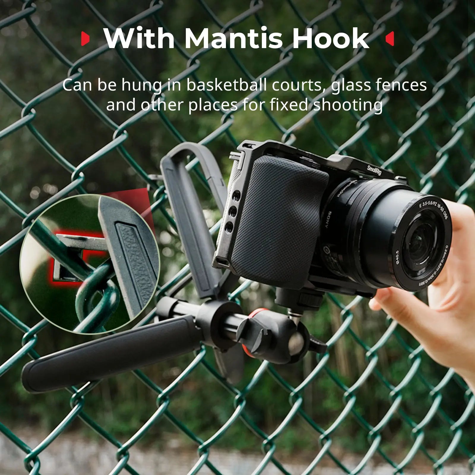 Smallrig VT-15 Vlog Tripod in Carabiner Shape 5285B