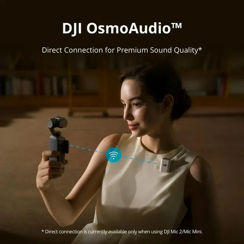 DJI Osmo Pocket 3 Vlogging Camera with 1'' CMOS Sensor 4K/120Fps Video Recording 3-Axis Stabilization Fast Focusing Face/Object Tracking for Youtube
