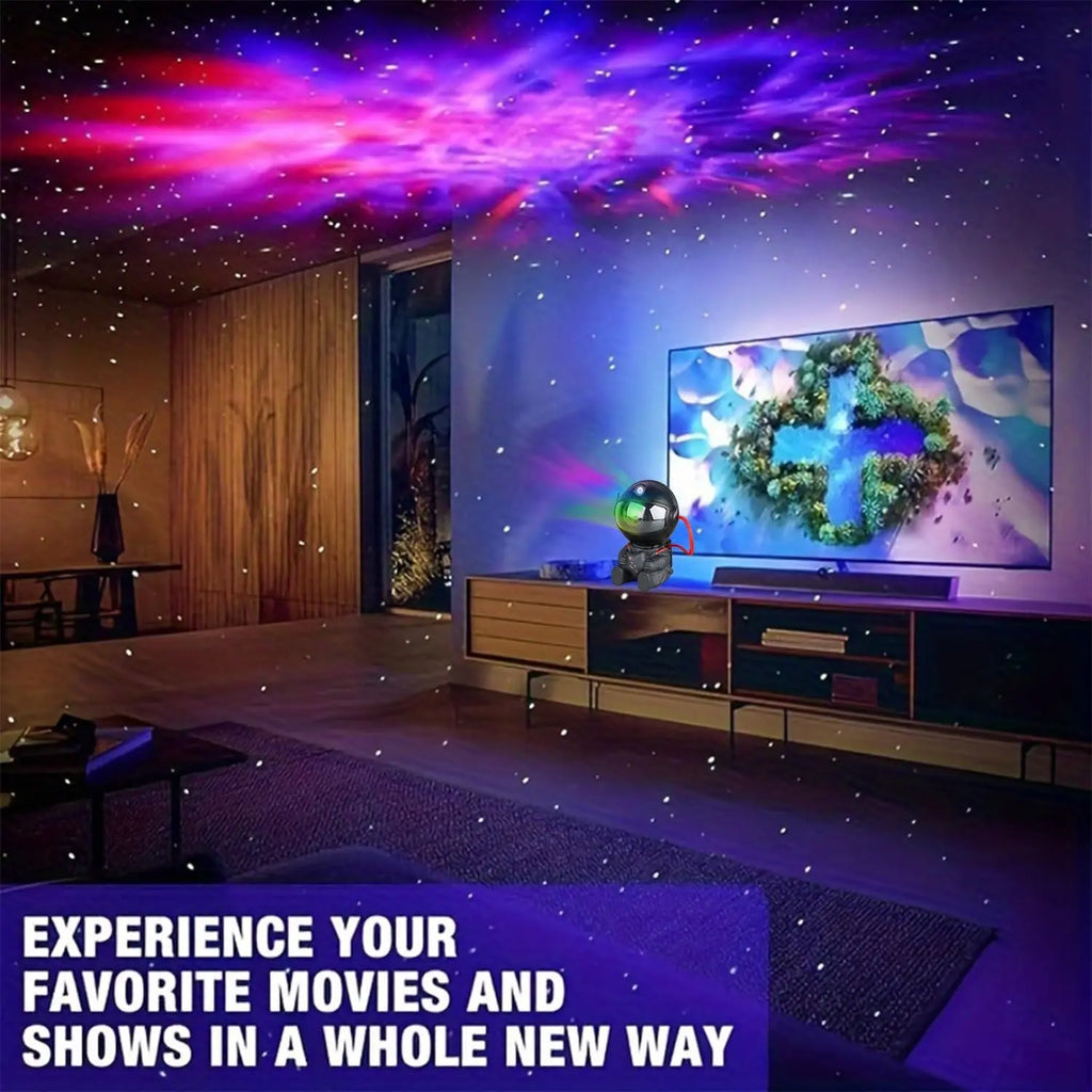Astronaut Star Projector, Star Projector Galaxy Light for Kids，8 Modes Remote and 270° Adjustable Led Lights for Bedroom, Girls Room Decoration, Home Theater, Ceiling, Timer