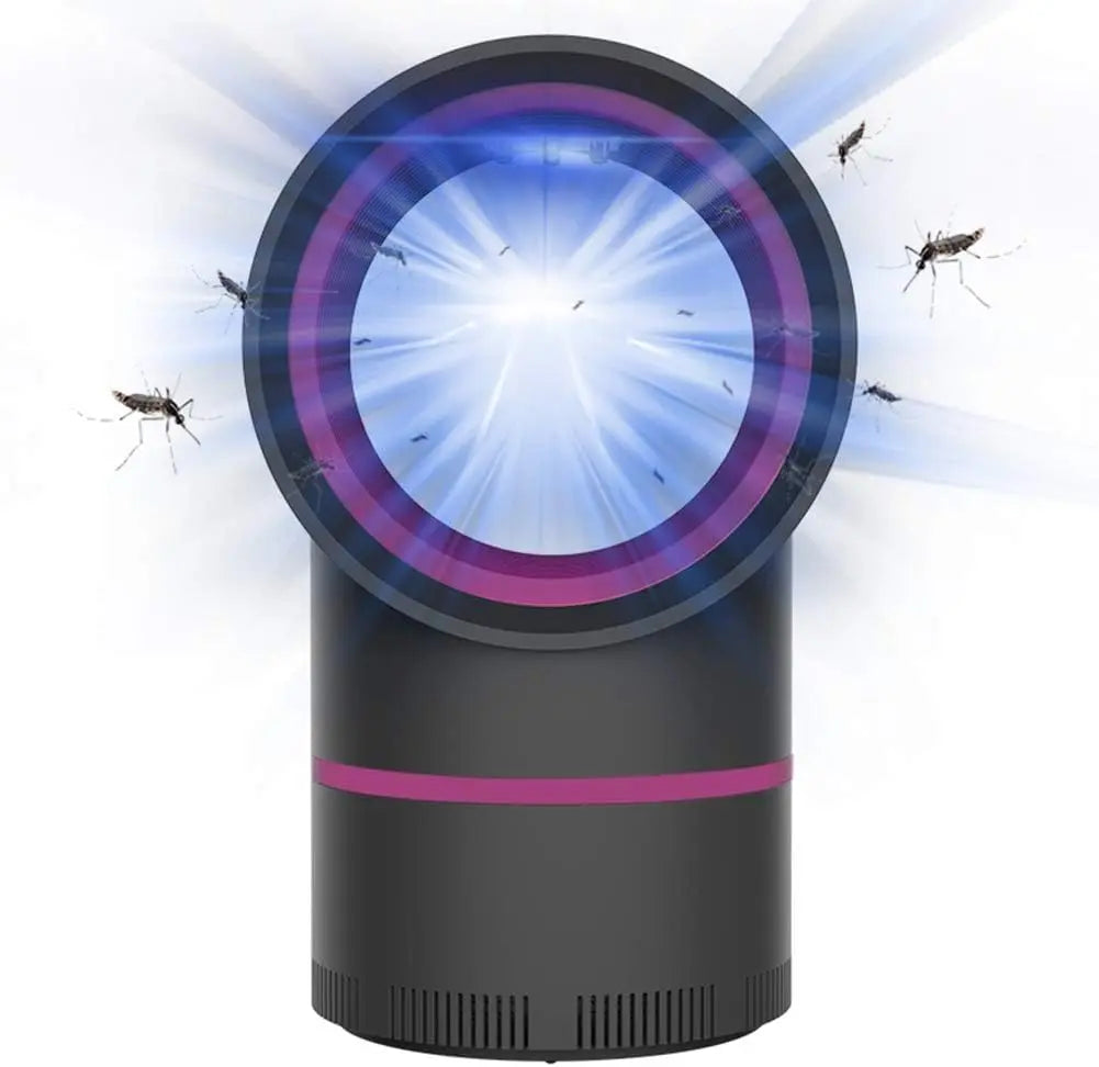 【MUNBYN UV LED Mosquito Zapper】Electric Fly & Gnat Trap for Home, Portable for Bedroom, Living Room & Office