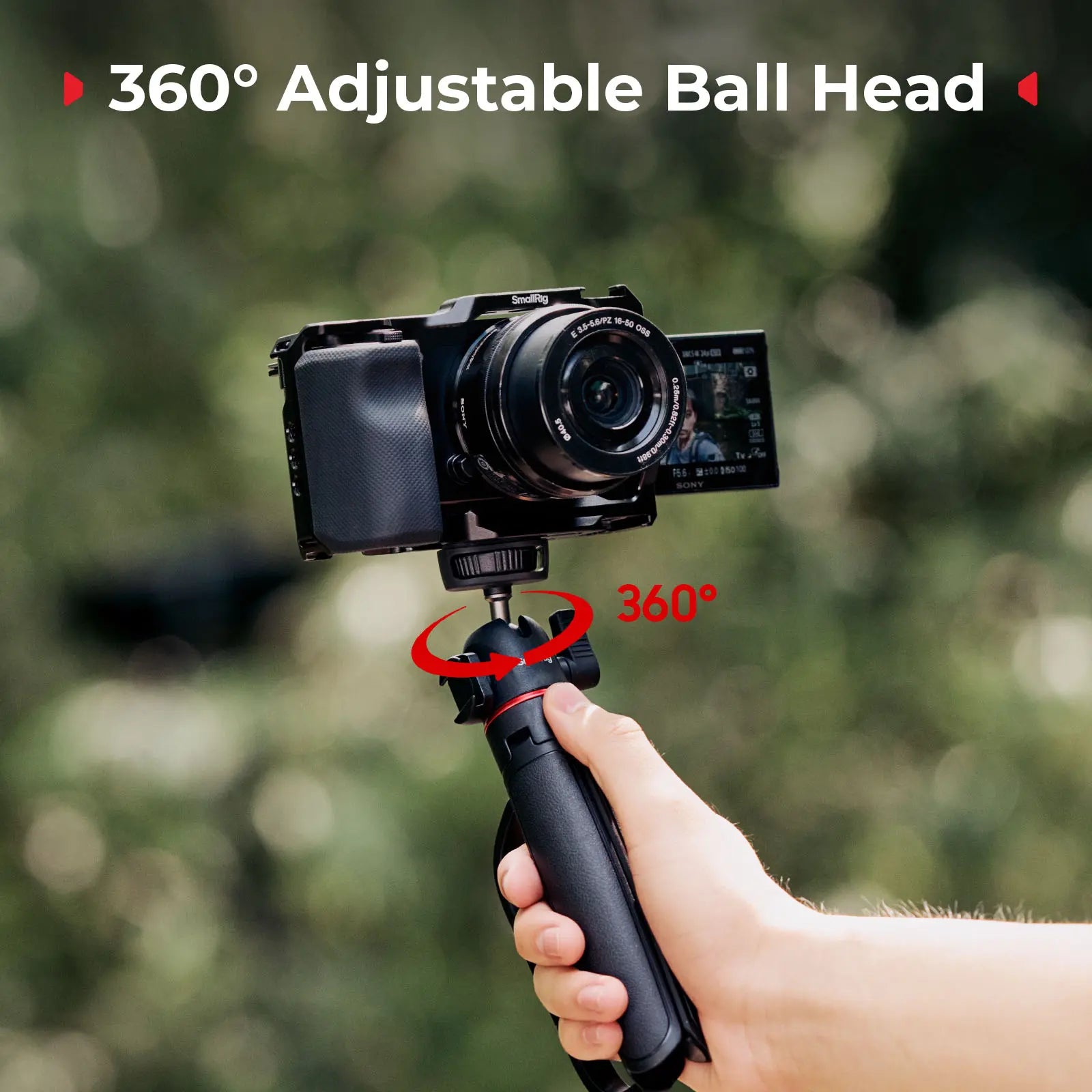 Smallrig VT-15 Vlog Tripod in Carabiner Shape 5285B