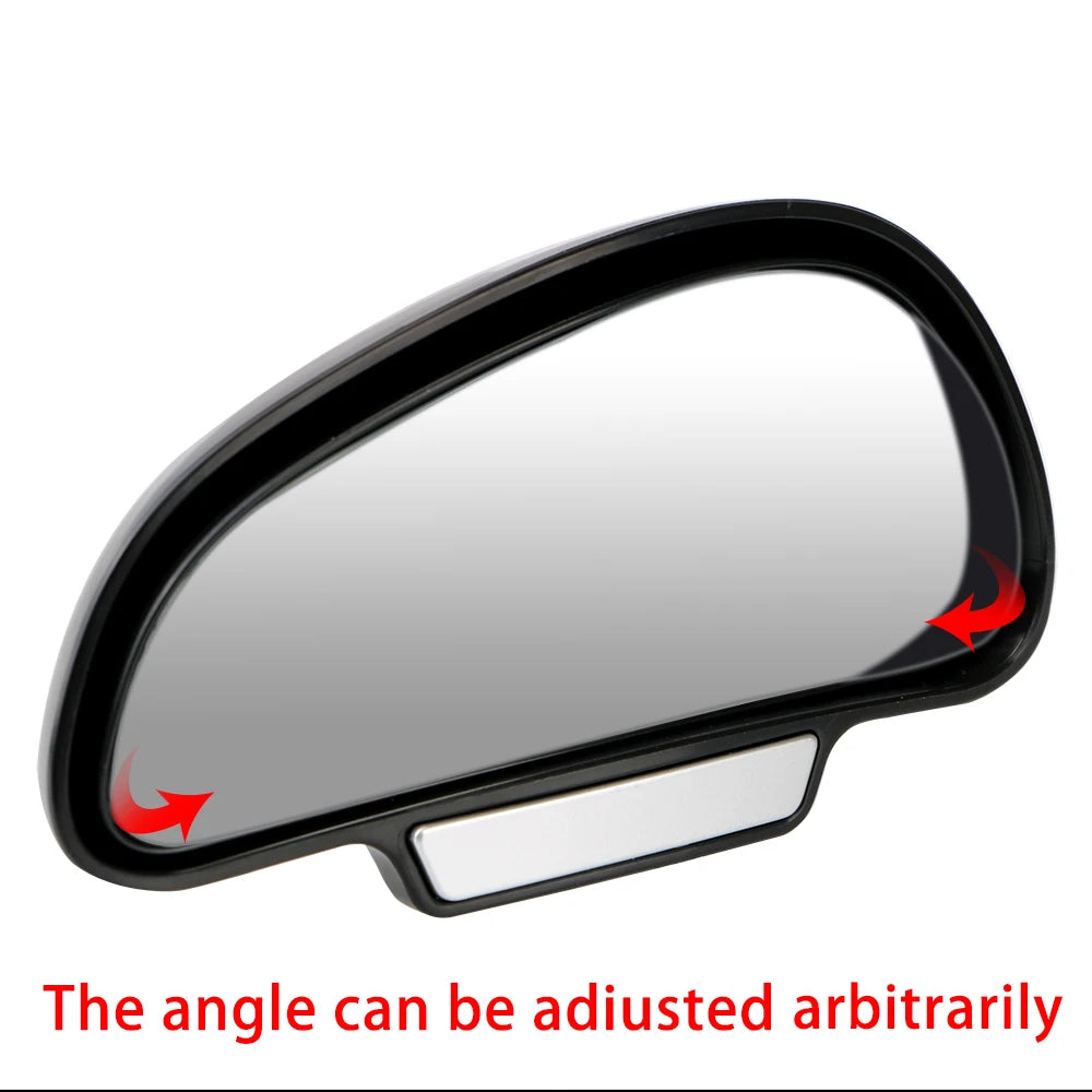 Convex Glass Car Auxiliary Mirrors Rear View Blind Spot Dead Angle Tools Snap Way for Parking PDC Assist Automobile Accessories