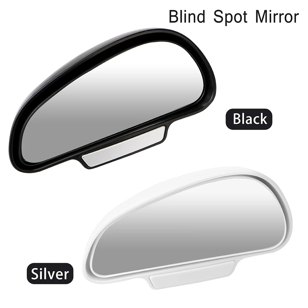 Convex Glass Car Auxiliary Mirrors Rear View Blind Spot Dead Angle Tools Snap Way for Parking PDC Assist Automobile Accessories