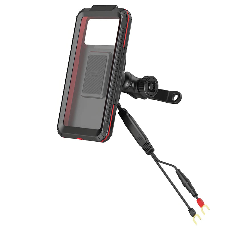 Multi-functional Motorbike Phone Holder Wireless Charger & Phone Case