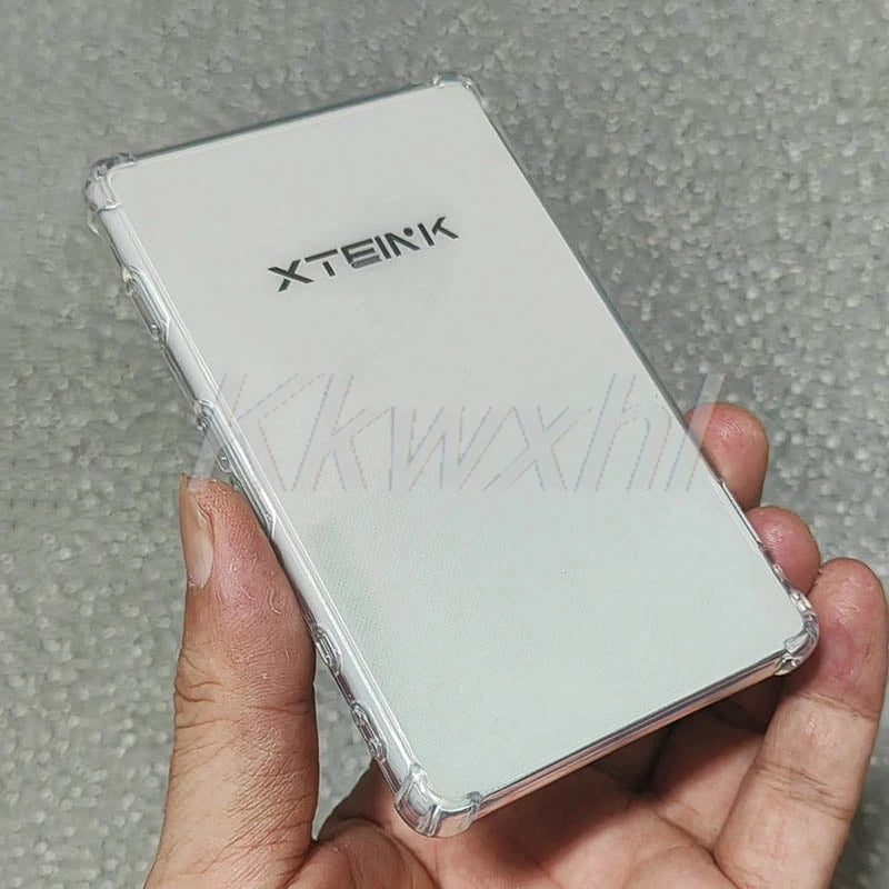 For XTEINK X4 E-Book 4.3" XteinkX4 Soft TPU Drop Resistance Case Clear Original Protective Back Cover
