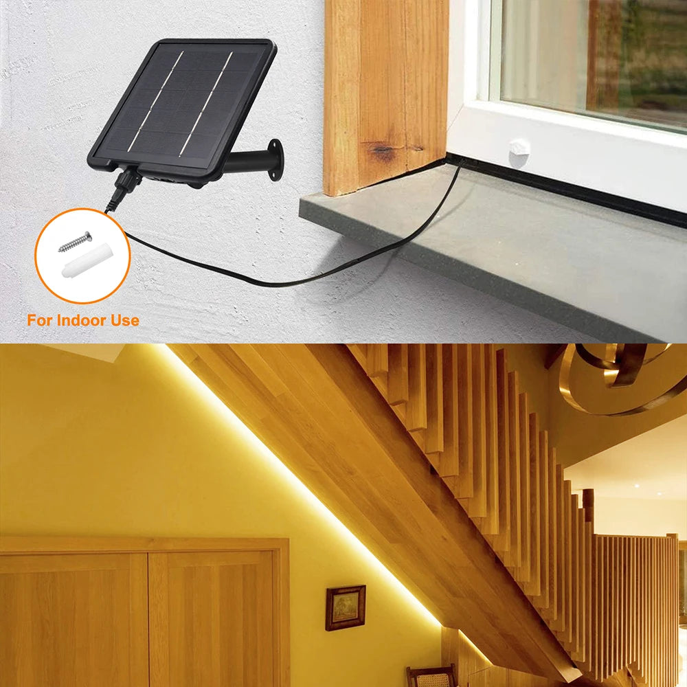 LED Neon Light Strip Solar 24V Waterproof 8 Modes 320LEDs/m Flexible Lamp IP68 Party Garden Outdoor Decoration 0.5m 1m 2m 3m 5m