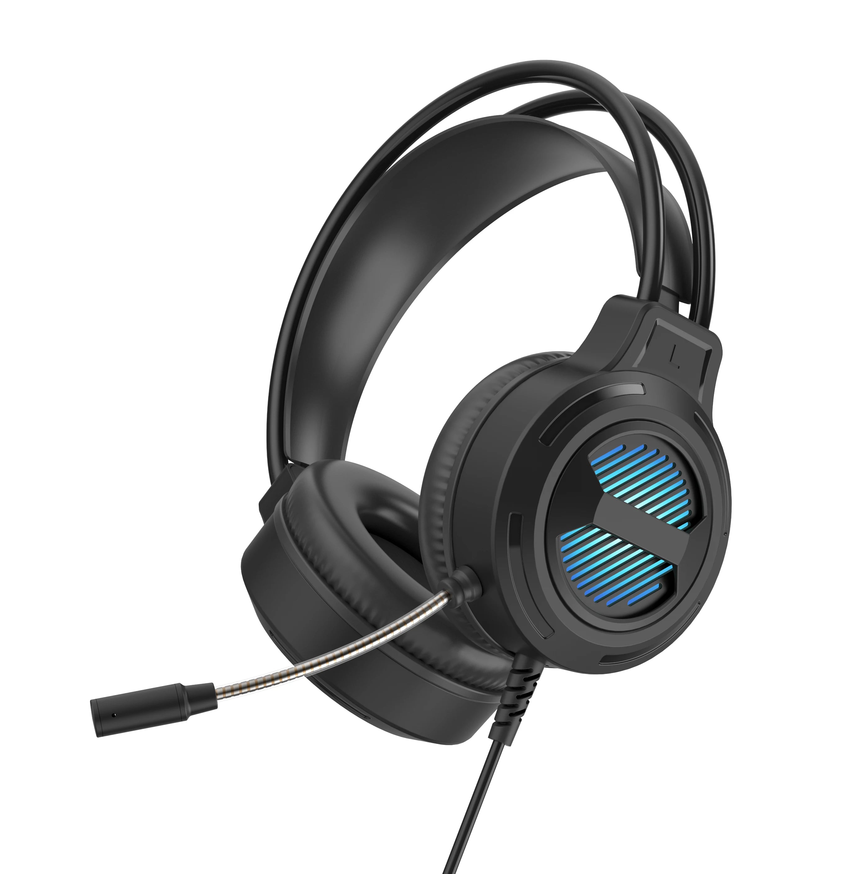 3.5mm Gaming Headphones Wired 7.1 Earphone With Microphone Heavy Bass Noise Cancelling Earphone For Gamer or music