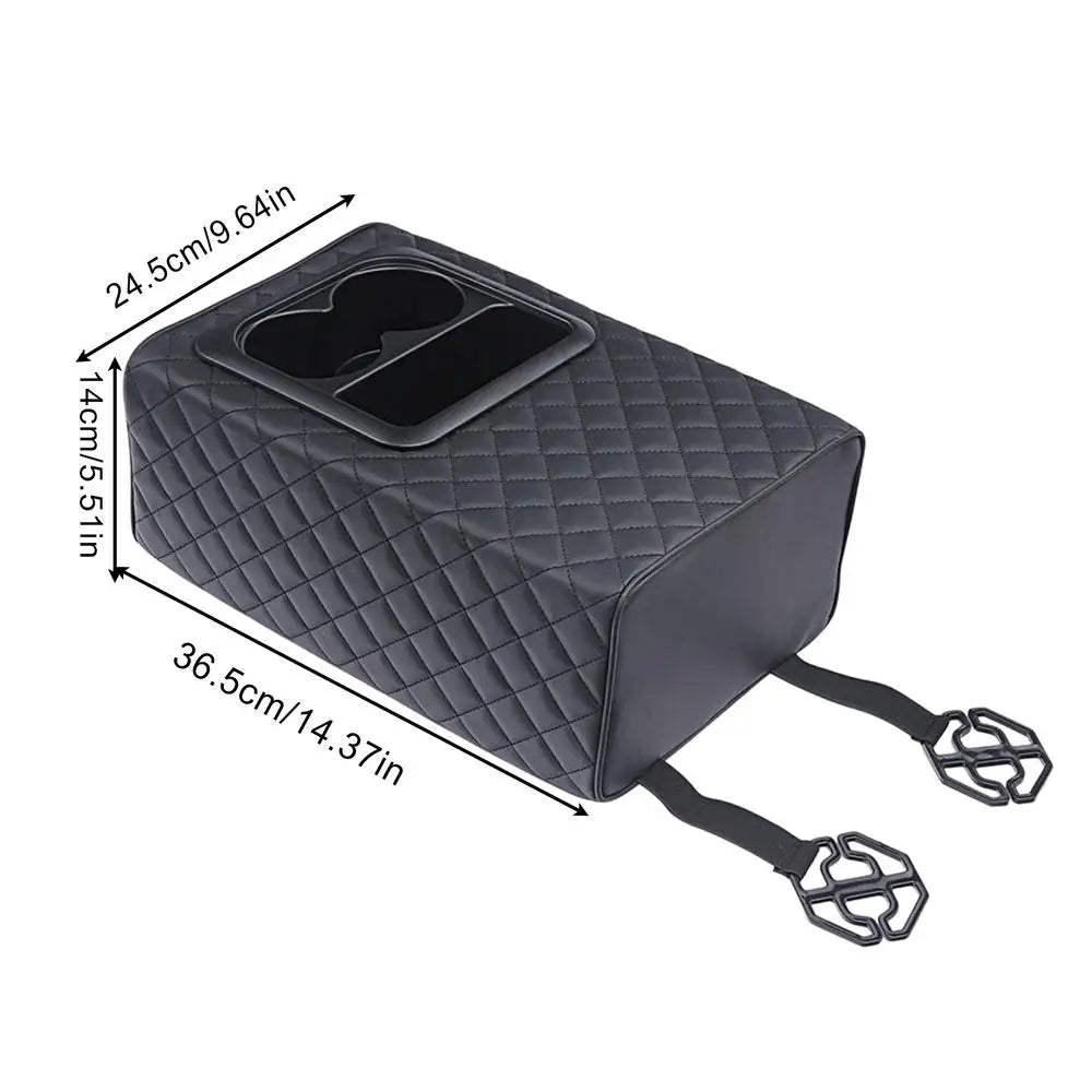 Backseat Arm Rest Console Box Automotive Arm Rest With Cup Holder Second Row Rear Central Armrest Box For SUV Truck Sedan ﻿