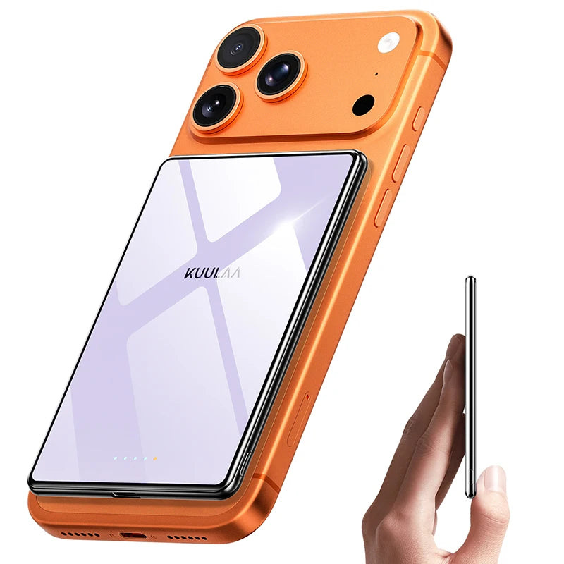 KUULAA Magnetic Power Bank 5000mAh Magnetic Wireless Phone Charger External Battery 20W Fast Charging For iPhone 17 16 PowerBank