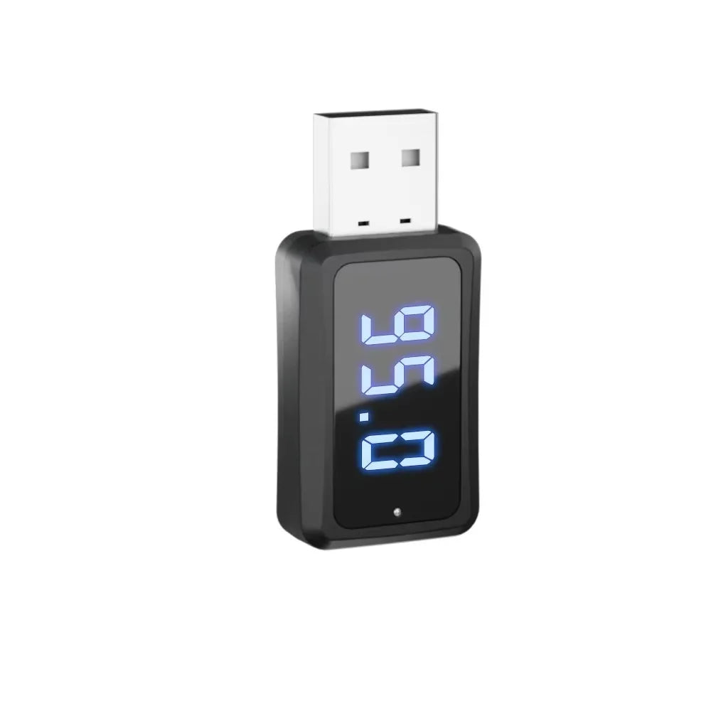 Car Bluetooth 6.0 FM Transmitter Receiver Handsfree Call Mini USB Wireless Adapter Auto Audio with LED Display For Car FM Radio