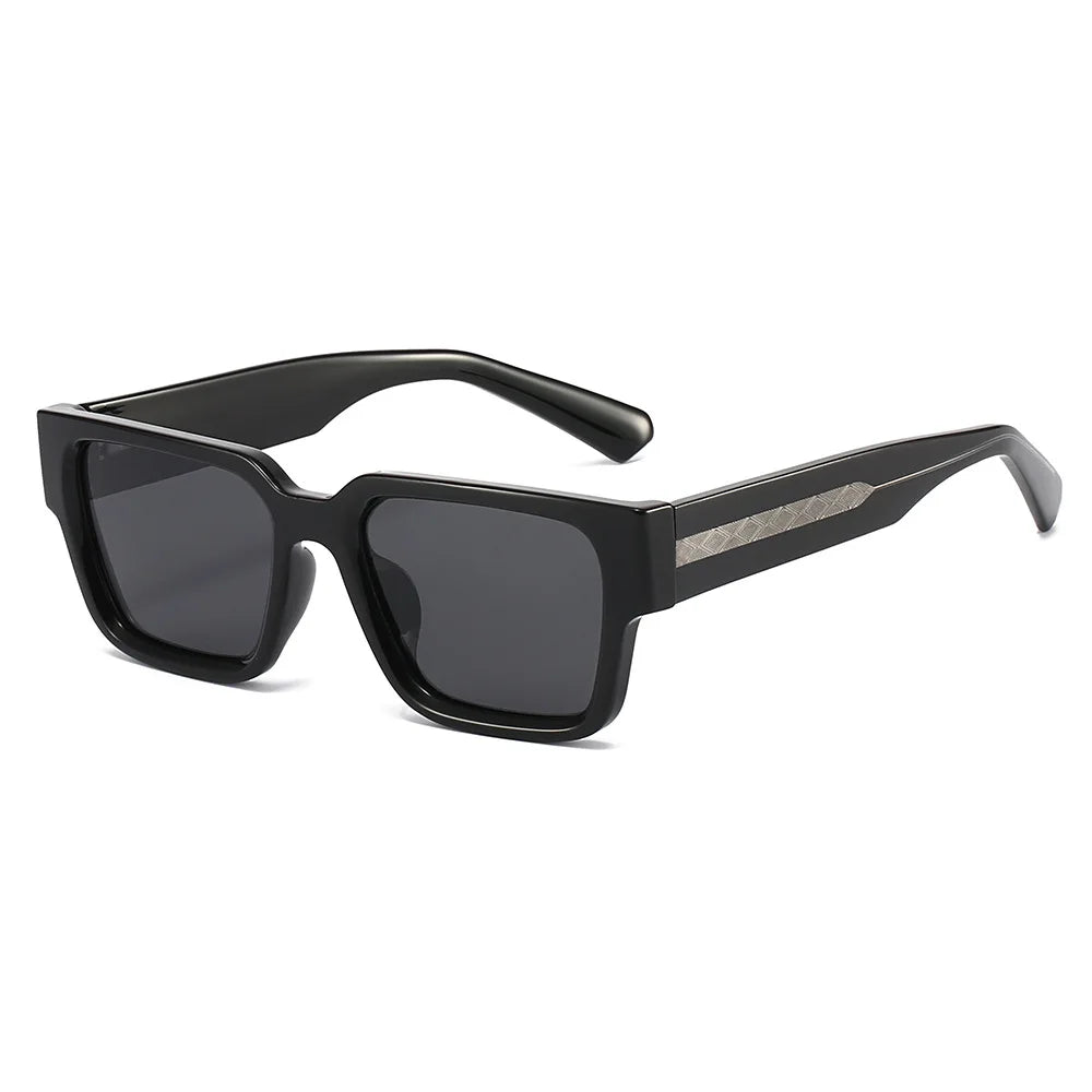 Classic Square Sunglasses Polarized Sun Glasses For Women Men Driving Fishing Sunscreen Metal Core TAC Lens Shades