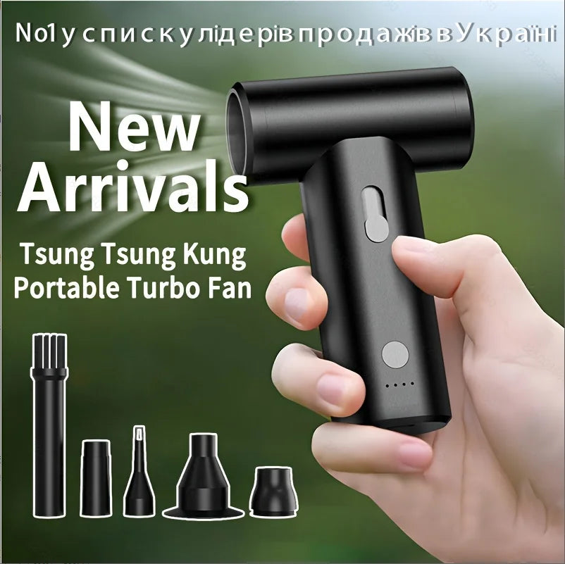 MINI Compressed Air Duster Cordless Dust Blower Rechargeable Electric Air Pump Portable For Computer Keyboard Sofa Home Car