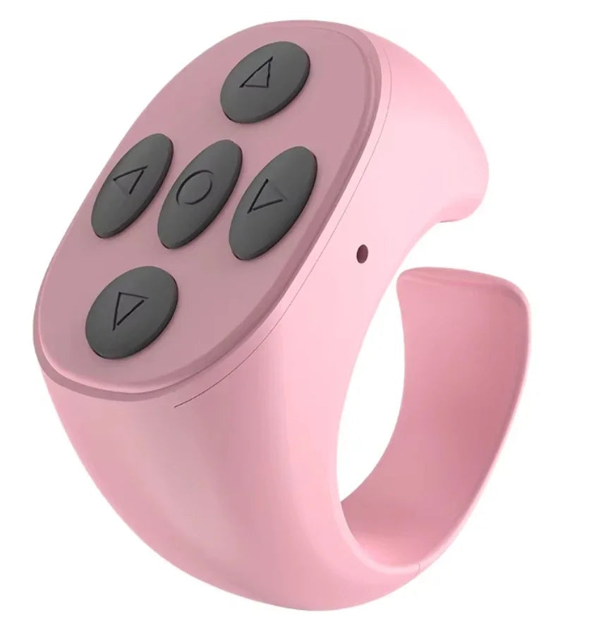 Smart Fingertip Ring Remote Control  Automatic Page Turner Browsing Mouse Wireless Bluetooth For Mobile Selfie Mice Selfie Video