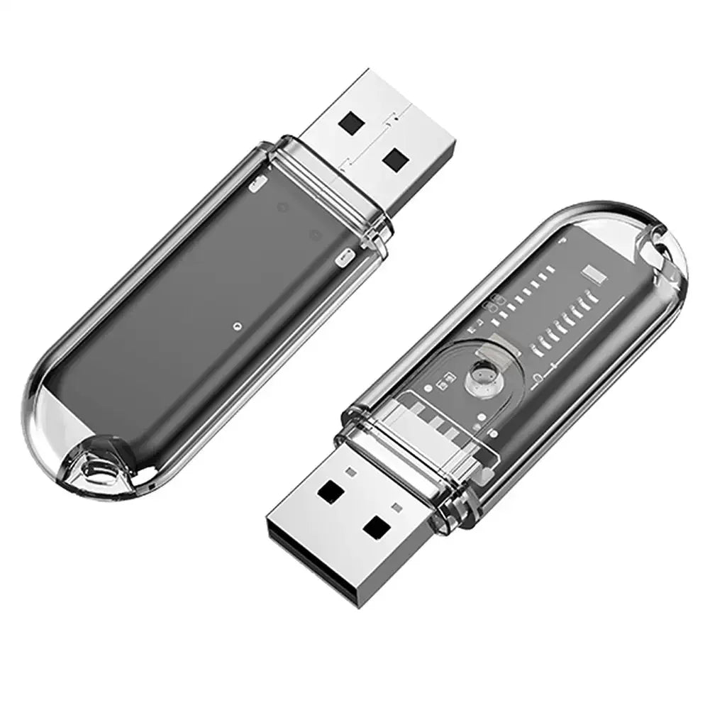Car Bluetooth 5.3 USB Transmitter Receiver Handsfree Call Power Car Kit Auto Stereo Wireless Audio Adapter FM Radio