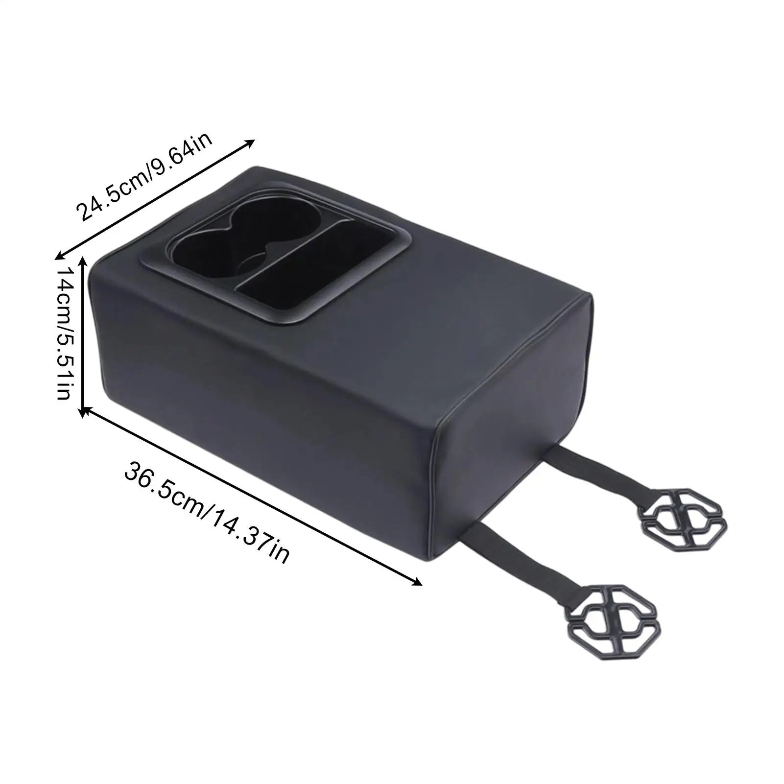 Backseat Arm Rest Console Box Automotive Arm Rest With Cup Holder Second Row Rear Central Armrest Box For SUV Truck Sedan ﻿