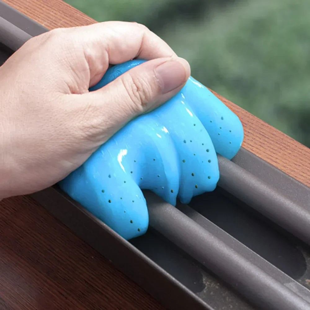 Car Cleaning Gel Air Vent Dashboard Laptop Keyboard Magic Car Wash Interior Dust Dirt Mud Gap Reusable Cleaning Slime Wash Tool