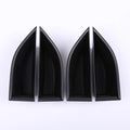 For Land Rover Range Rover Evoque 2012-2018 Car Front/Rear Door Storage Box Armrest Handle Container ABS Black Accessories