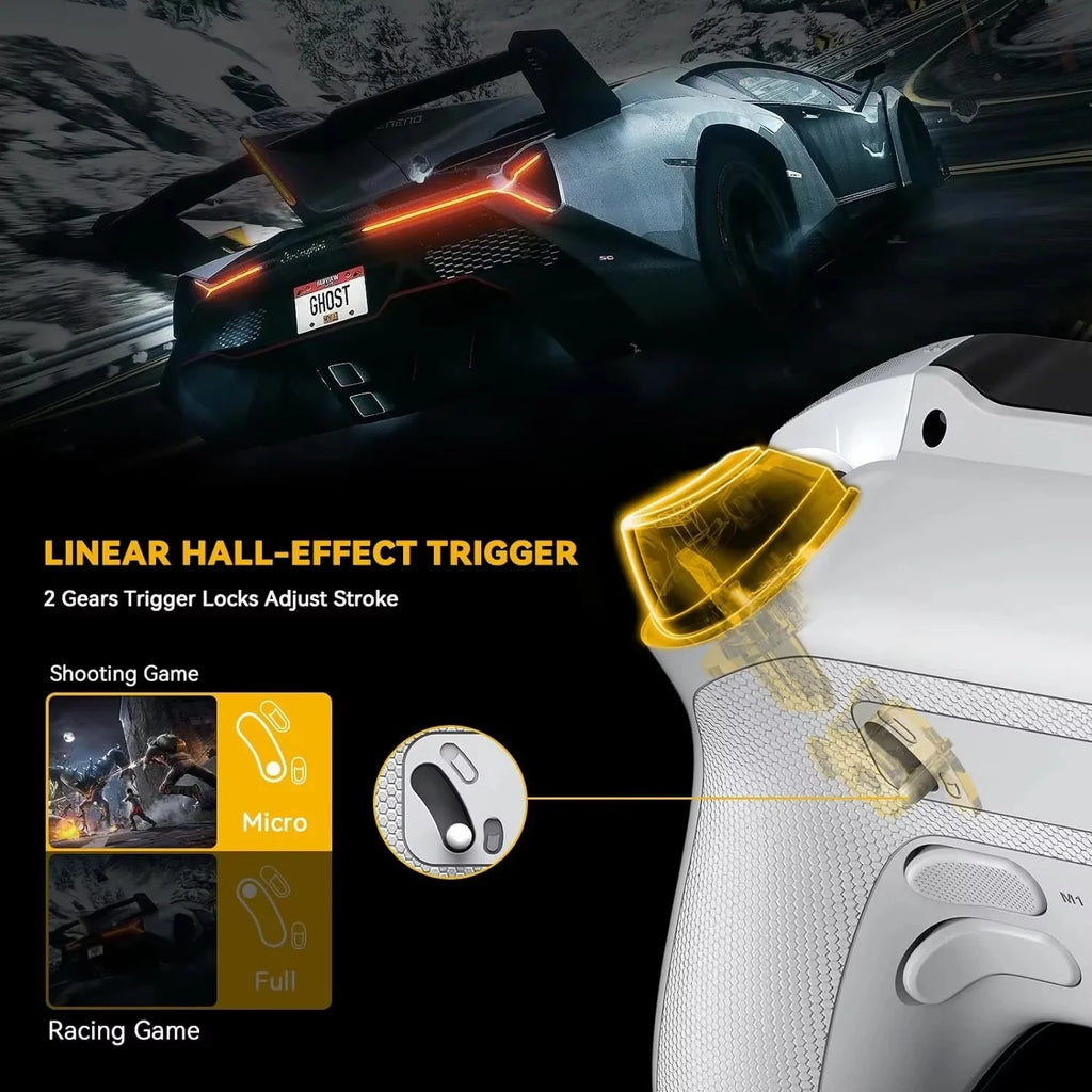 Mamba One V2 Wireless Controller Gaming Hall Effect Stick 2inch Screen RGB With Charging Dock For Switch/PC/iOS/Android