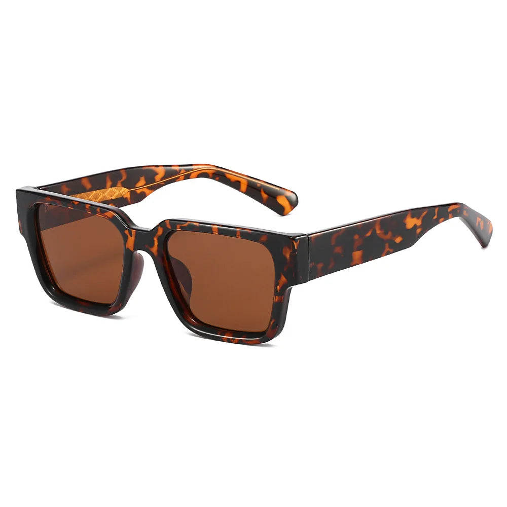 Classic Square Sunglasses Polarized Sun Glasses For Women Men Driving Fishing Sunscreen Metal Core TAC Lens Shades