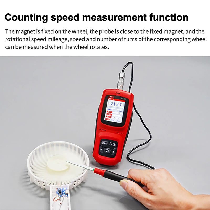 UNI-T Handheld Digital Gauss Meter UT335A UT335B UT335C 0-3000mT Automatic Manual Zeroing For Magnetic Field Detection