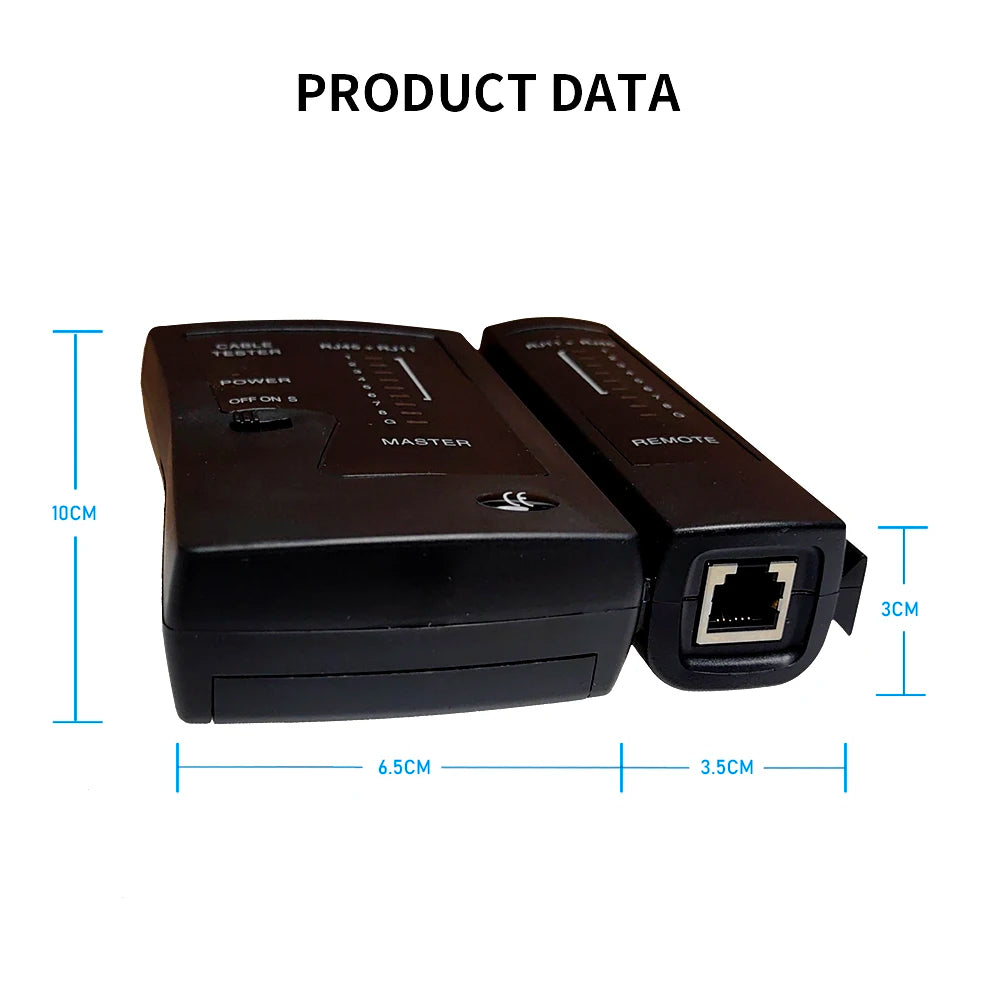 UTP STP Shielded Cable Network Ethernet Cable Tester - Comprehensive Telephone Line Connectivity Check Tool