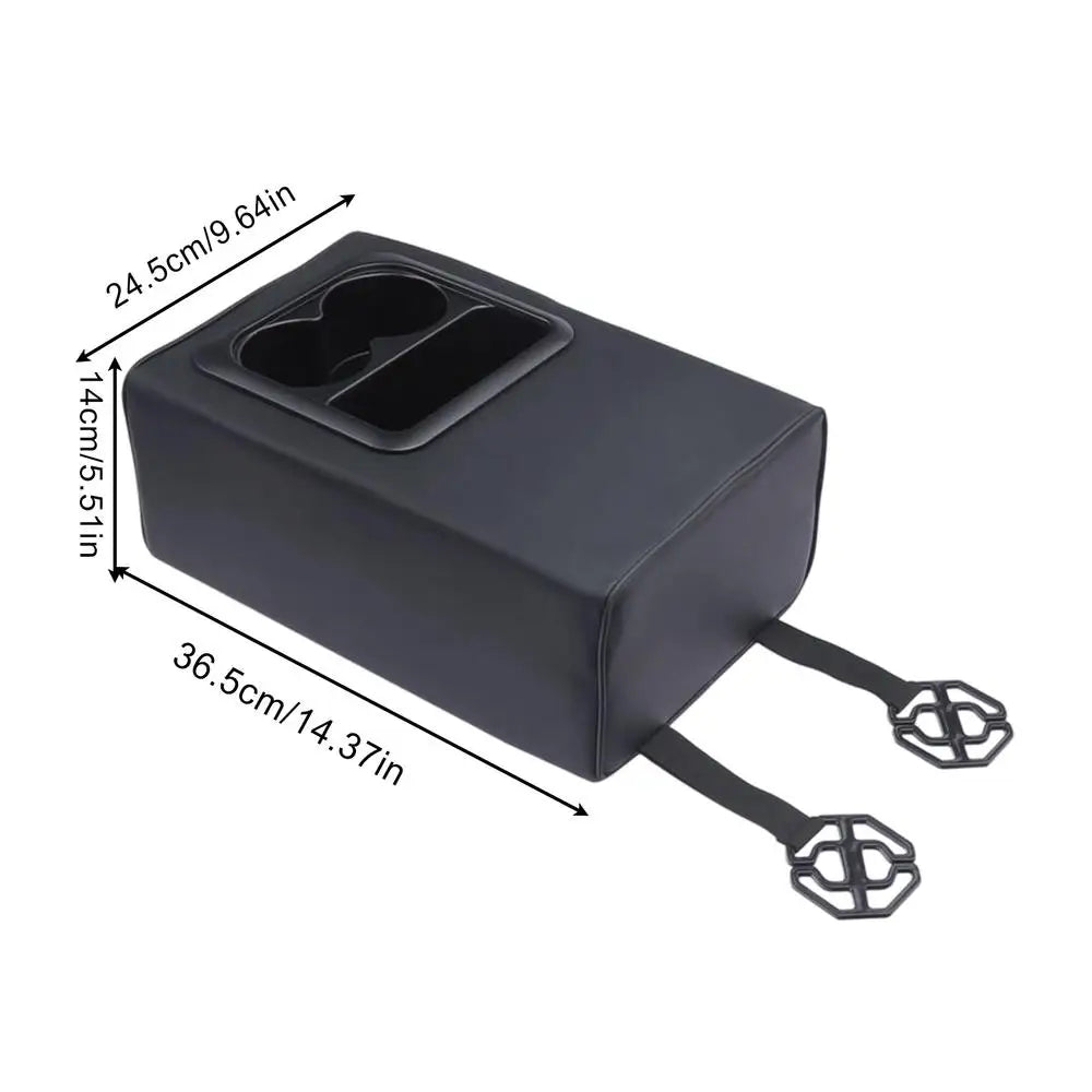 Backseat Arm Rest Console Box Automotive Arm Rest With Cup Holder Second Row Rear Central Armrest Box For SUV Truck Sedan ﻿
