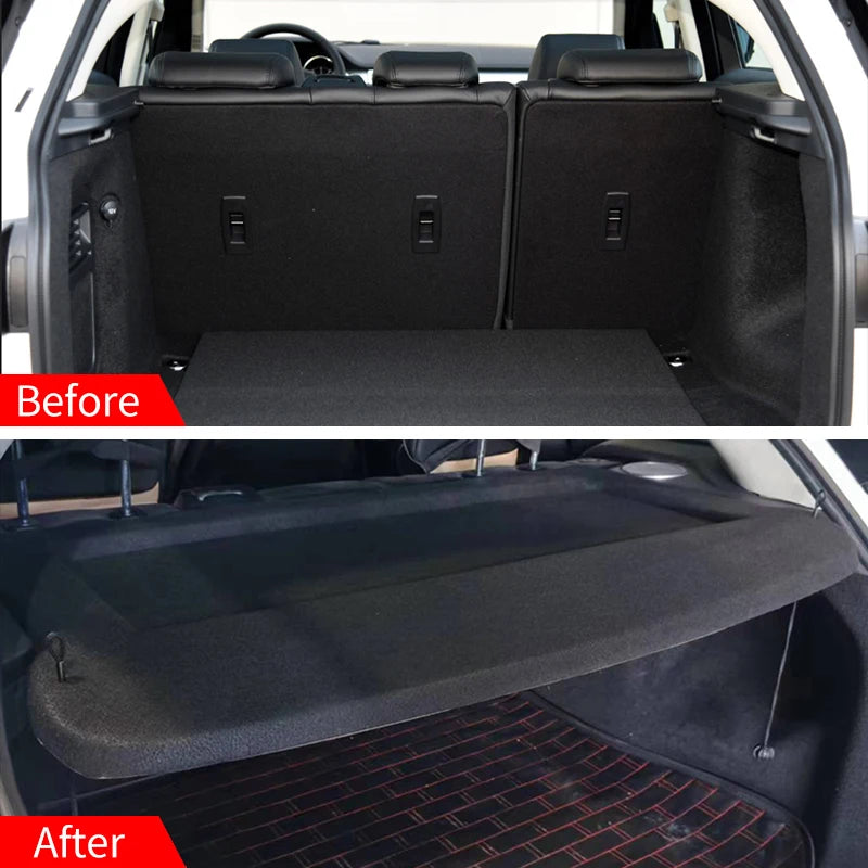 For Land Rover Evoque 2010-2017 Not-retractable Trunk Cargo Cover Parcel Rack Anti-Peeping Auto Interior Accessories