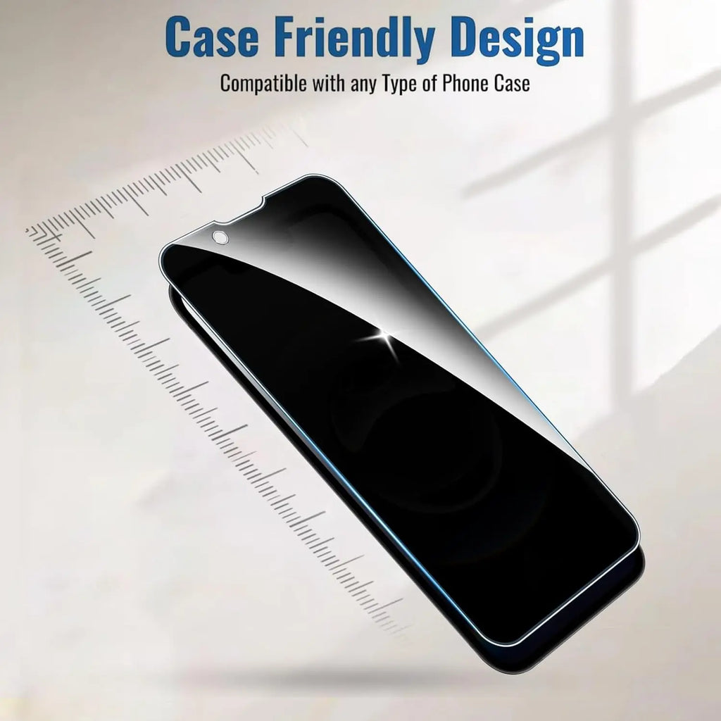 For iPhone 17e Anti Spy Tempered Glass Protector Privacy Screen Glass