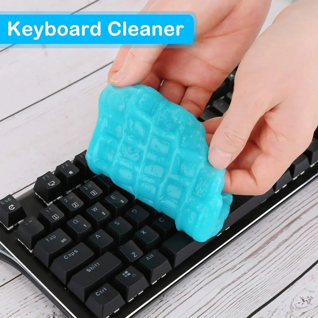 Car Cleaning Gel Air Vent Dashboard Laptop Keyboard Magic Car Wash Interior Dust Dirt Mud Gap Reusable Cleaning Slime Wash Tool