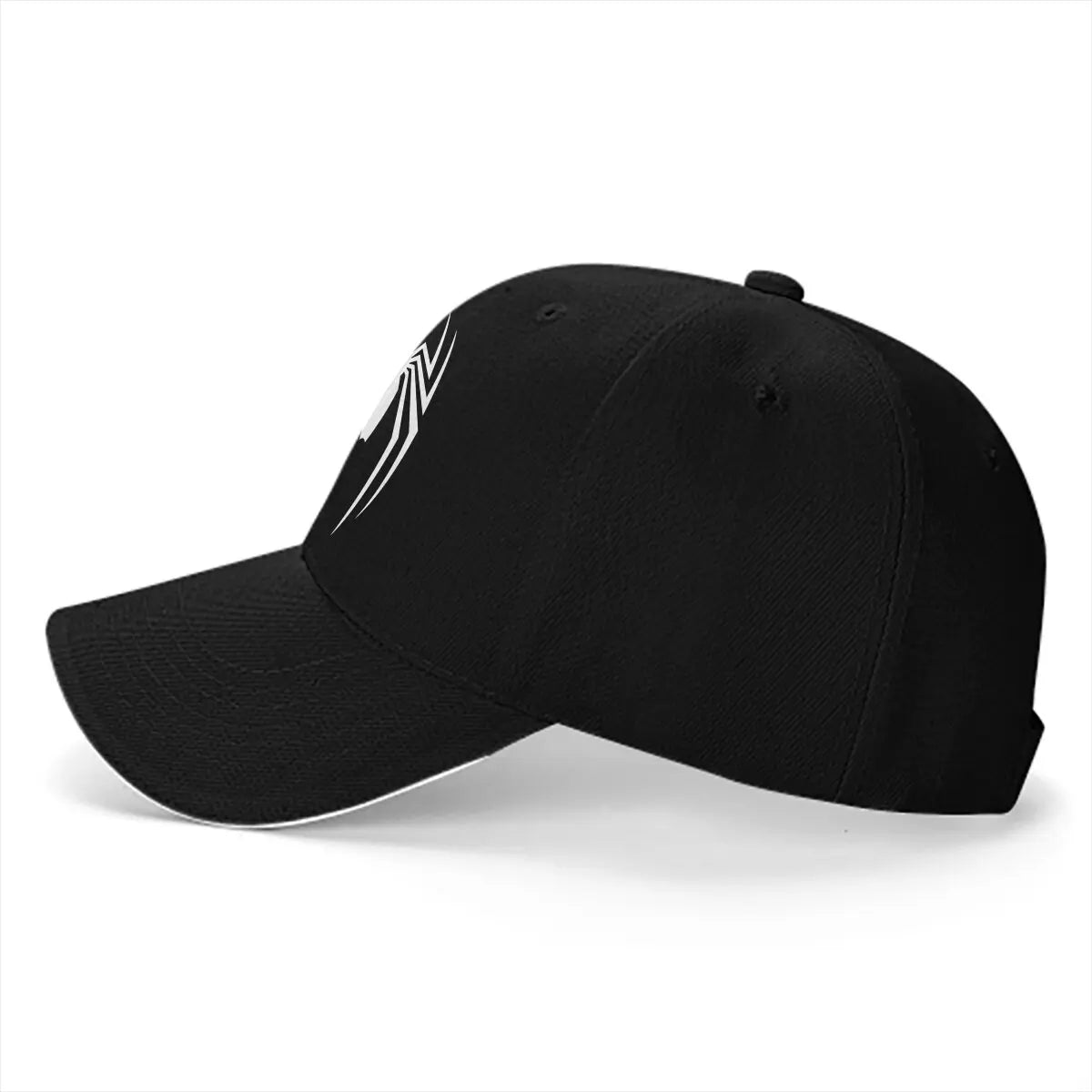 Washed Men's Baseball Cap White Spider Essential Trucker Snapback Caps Dad Hat Spiders Golf Hats