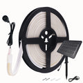 LED Neon Light Strip Solar 24V Waterproof 8 Modes 320LEDs/m Flexible Lamp IP68 Party Garden Outdoor Decoration 0.5m 1m 2m 3m 5m