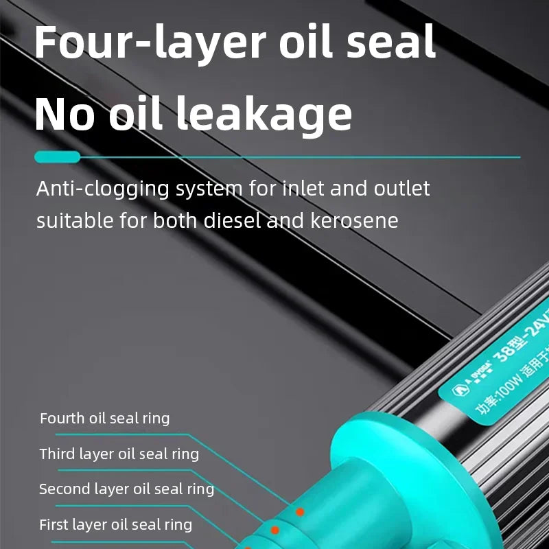 Portable Rechargeable Oil Transfer Pump Lithium Battery Electric Diesel Pump Water Pump Dual Use High Flow Suction Transfer Tool