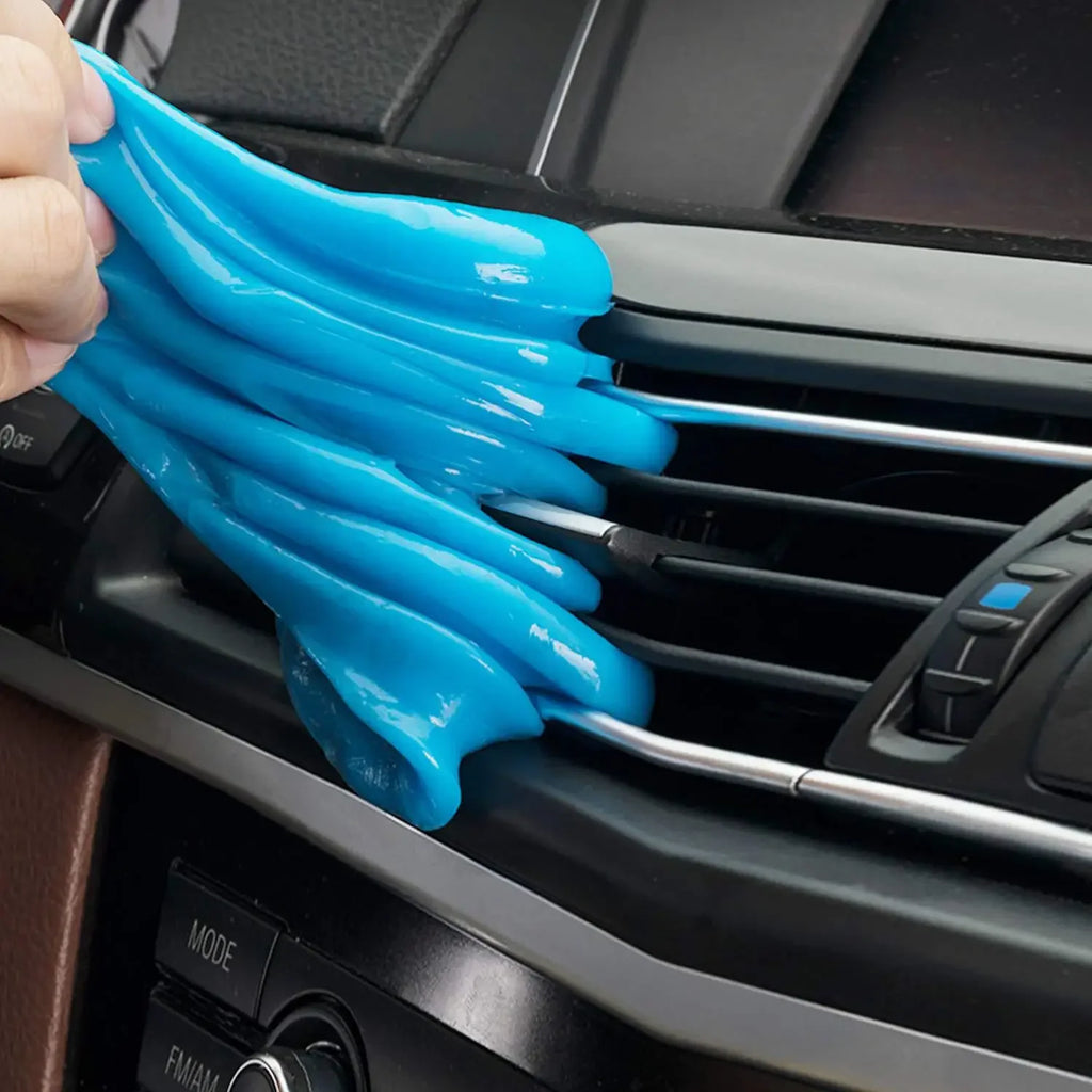 Car Cleaning Gel Air Vent Dashboard Laptop Keyboard Magic Car Wash Interior Dust Dirt Mud Gap Reusable Cleaning Slime Wash Tool