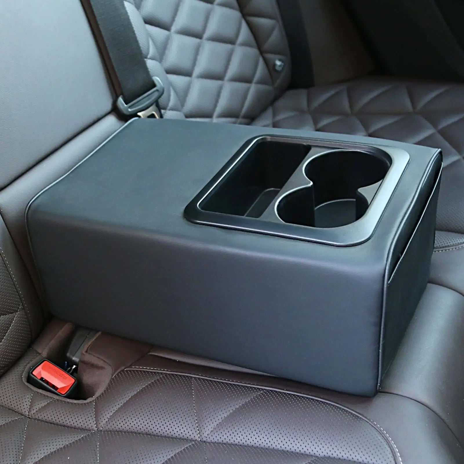 Backseat Arm Rest Console Box Automotive Arm Rest With Cup Holder Second Row Rear Central Armrest Box For SUV Truck Sedan ﻿
