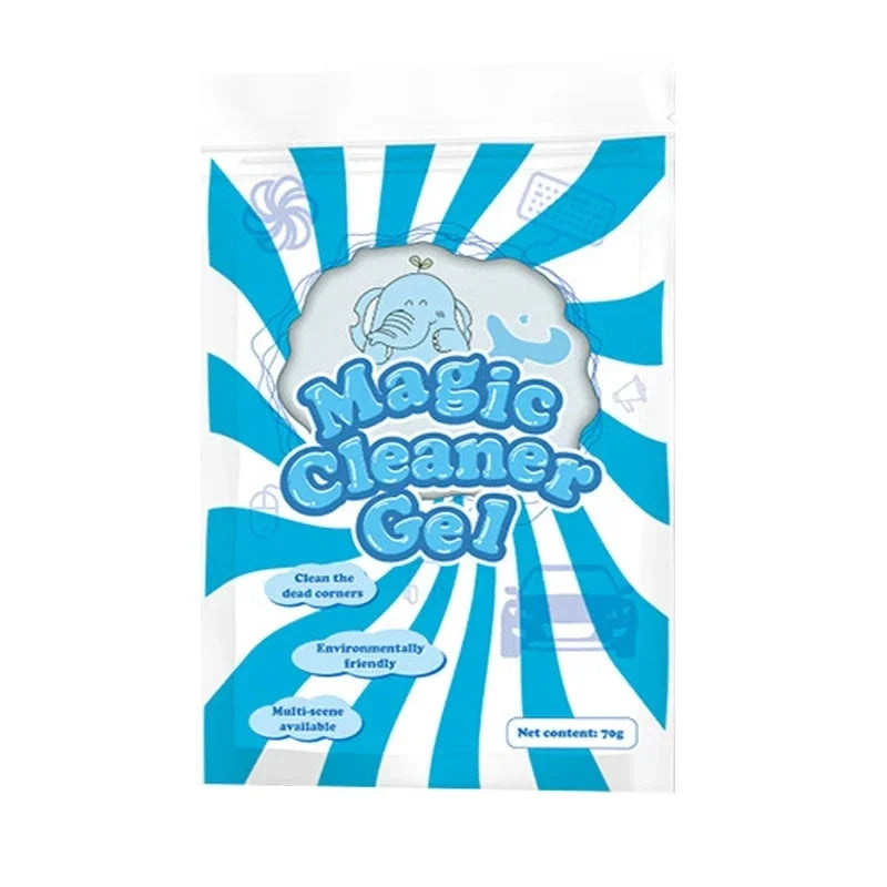 Car Cleaning Gel Air Vent Dashboard Laptop Keyboard Magic Car Wash Interior Dust Dirt Mud Gap Reusable Cleaning Slime Wash Tool