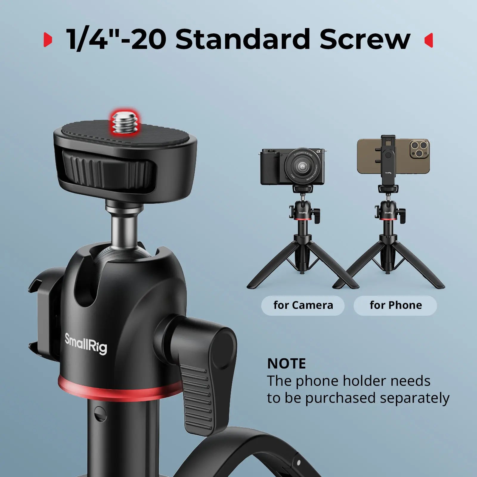 Smallrig VT-15 Vlog Tripod in Carabiner Shape 5285B
