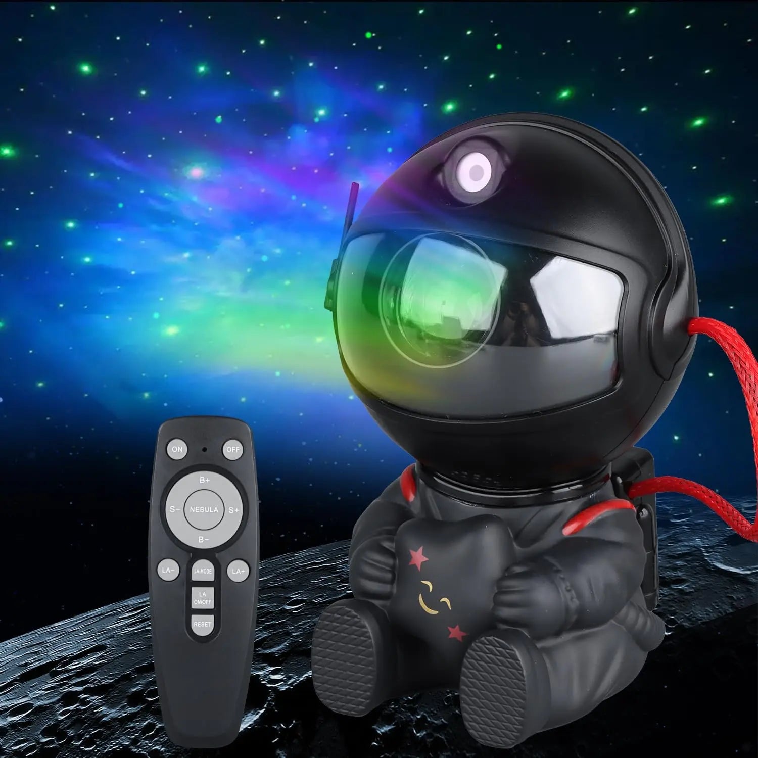 Astronaut Star Projector, Star Projector Galaxy Light for Kids，8 Modes Remote and 270° Adjustable Led Lights for Bedroom, Girls Room Decoration, Home Theater, Ceiling, Timer